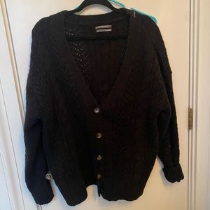 Medium Anthropologie Cable Knit Cardigan